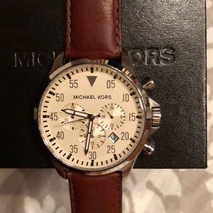 Michael Kors gage chronograph beige men’s watch